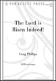 The Lord is Risen Indeed! SATB choral sheet music cover